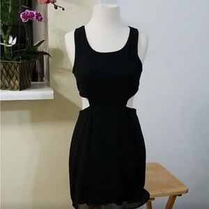 Tobi Little Black Cutout Dress